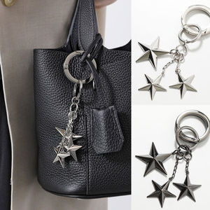 Jimmy Choo キーリング WESTLEY MTL バッグチャーム