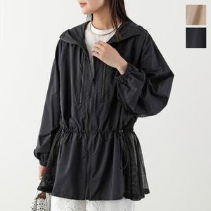 Mewl ブルゾン M262-43053 シアー UVカット パーカー