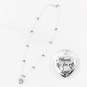 GUCCI Blind For Love Necklace Heart 〔YBB50217400100U〕