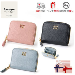 【国内発】MIUMIU コインケース ミニ財布 5MM268 ギフト対応可