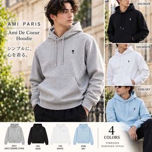AMI PARIS パーカー Ami De Coeur HSW764 730 コットン