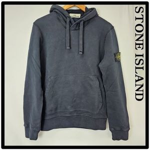 ★関税込★STONE ISLAND★ロゴパッチ プルオーバー パーカー★