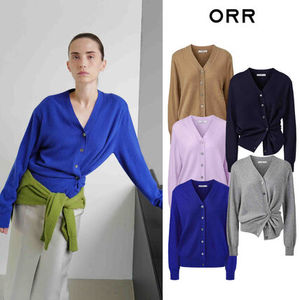 ORR 26FW Cashmere 100 Padded Cardigan