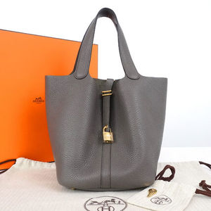 【未使用 展示品】HERMES ピコタンロック MM トリヨン GOLD金具