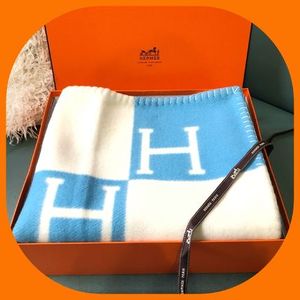 プレゼントに最適☆国内発送 HERMES Avalon ブランケット