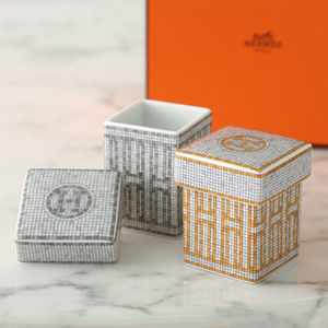 HERMES ティーキャディー Masaique au 24 Mug 035061P