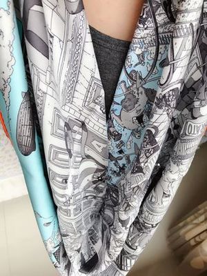 (エルメス)カレ90《フォーブルのグランプリ》スカーフ