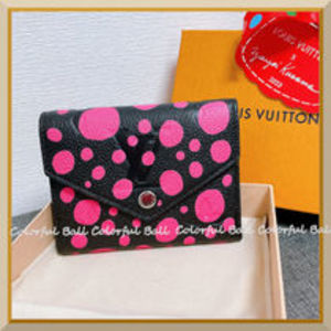 【注目のコラボ】LV ×草間 彌生 ポルトフォイユ ヴィクトリーヌ