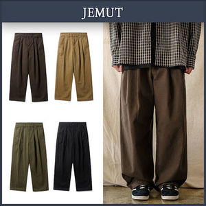 【JEMUT】★男女兼用★25SS SATURN TWO TUCK WIDE TWILL PANTS