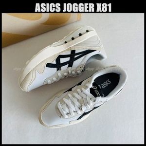 ASICS★JOGGER X81★アシックス スニーカー WHITE/SMOKE GREY