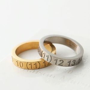 MAISON MARGIELA リング SI8UQ0001 SV0129 ナンバーロゴ