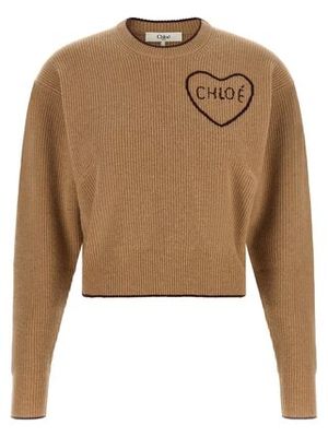 Chloe Heart intarsia sweater
