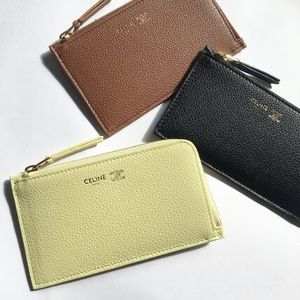 【国内即発】CELINE セリーヌ ☆ジップ付きロングカードホルダー