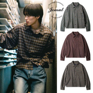 JEMUT正規品★25AW★ヴィンテージ クロップ チェックシャツ
