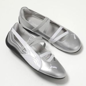 PUMA バレエシューズ SPEEDCAT BALLET METALLIC 401581