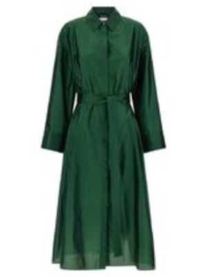 関税送料込 S Max Mara ミディドレス