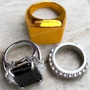限定!すぐ届く!BALENCIAGA ミニ イブニング リング 3個セット
