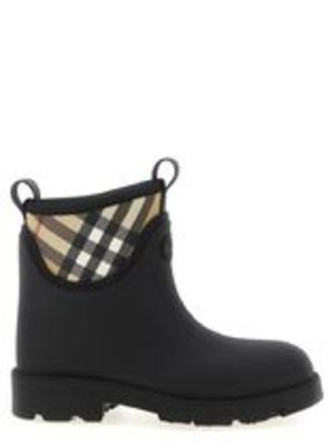 【BURBERRY】Rubber Marsh Stamp Low Boots レインブーツ