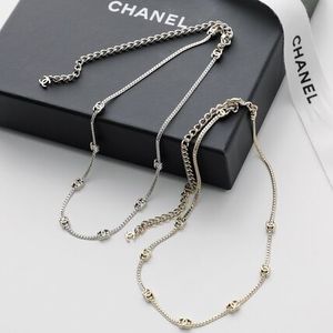 CHANEL ネックレス ABE254 B18058 チョーカー メタル