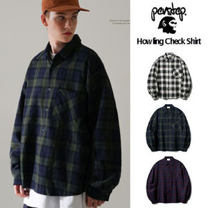 【PERSTEP】★21AW★Howling オーバーフィットチェックシャツ