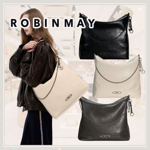 追跡有★ROBINMAY 2WAY 大容量 チェーン ショルダーバッグ
