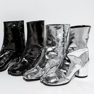 MAISON MARGIELA ショートブーツ Tabi タビ S58WU0246 P5016