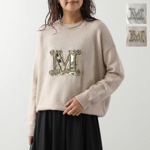 MAX MARA セーター PALATO ニット Mロゴ 長袖