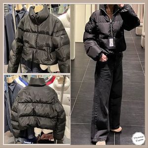 PRADA新作((29O056))やっぱり可愛いクロップド丈ダウンコート