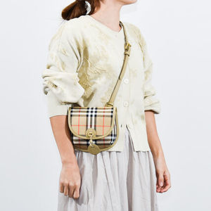 BURBERRY KIDS チェッククロスボディバッグ バーバリー 8117416