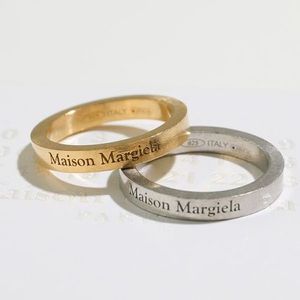 MAISON MARGIELA リング SM1UQ0063 SV0091 ロゴ