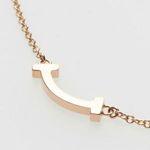 TIFFANY ネックレス Tスマイル ミニ 62617748