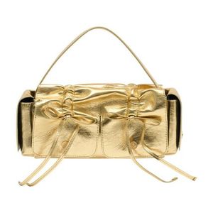 Multipocket Lux Shoulder Bag - Acne Studios - Leather - Gold