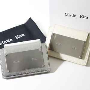 Matin Kim アコーディオン カードケース MK2500WL001V レザー