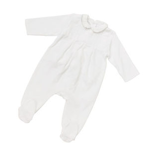 BURBERRY BABY バーバリーベビー 長袖カバーオール[B97282WHT]