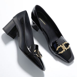 FERRAGAMO パンプス MIRELLE 0769257 パテントレザー