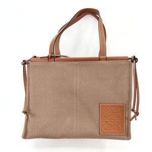 LOEWE ロエベ クッショントート トートバッグ ブラウン 9968