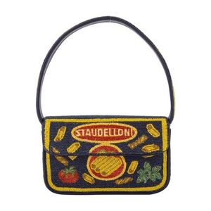 Tommy Beaded Shoulder Bag - Staud - Synthetic - Multicolor